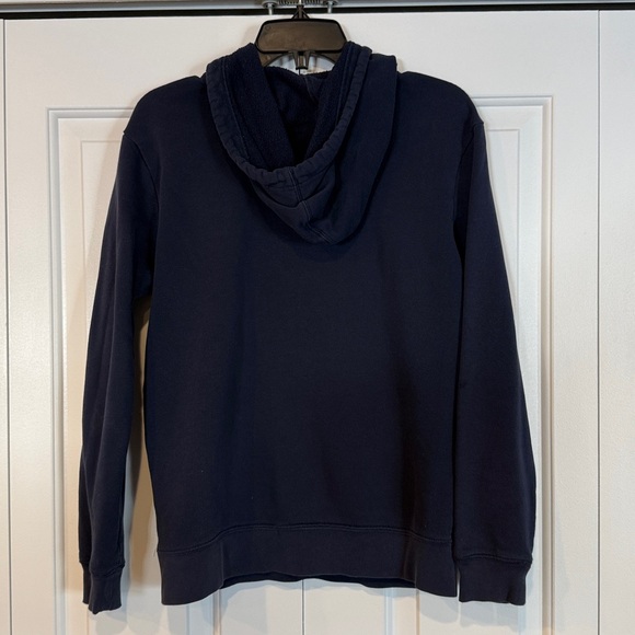 GAP Men's Dark Blue Hoodie with Logo XS - Picture 3 of 7